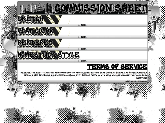 commissions screenshot