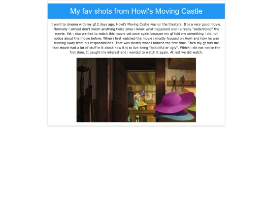 Blog-post-w3-css-test screenshot