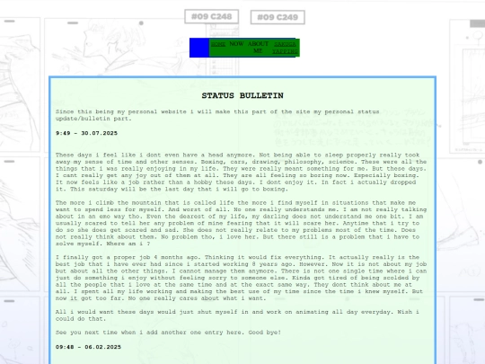 status screenshot
