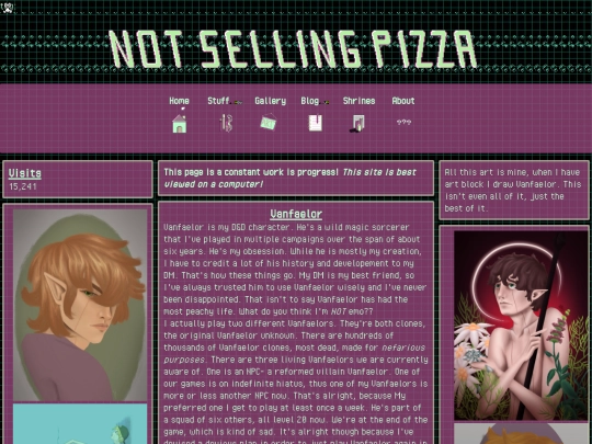 Vannyshrine screenshot