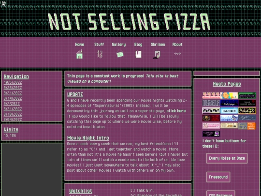 blog screenshot