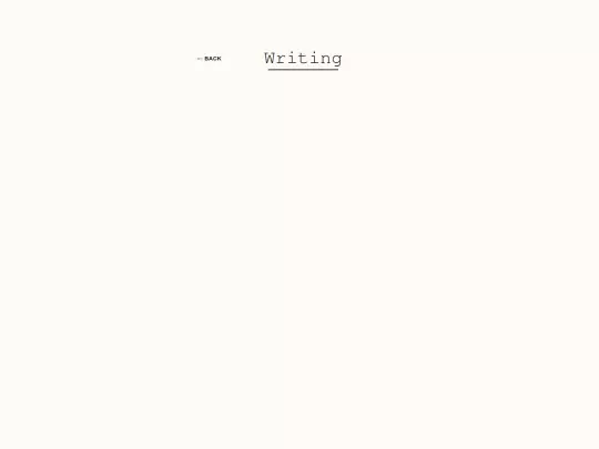 writing screenshot