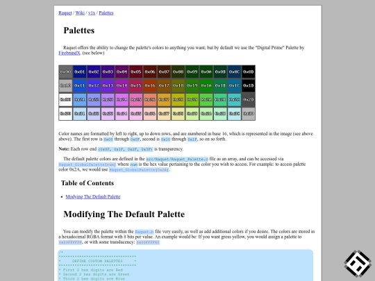 v1x/Palettes screenshot