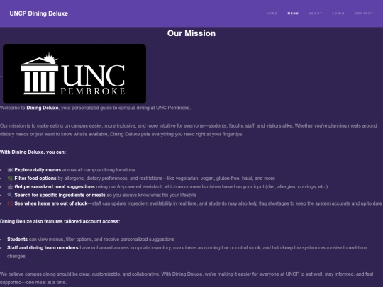 Webpages/Home screenshot