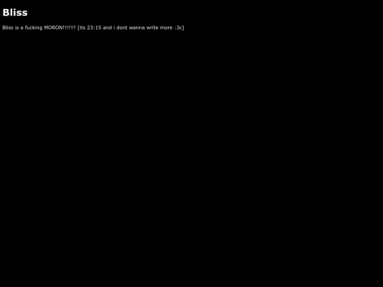 peoples/~WBYPAF~/Bliss screenshot