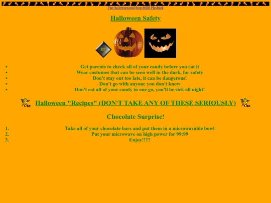 halloween screenshot