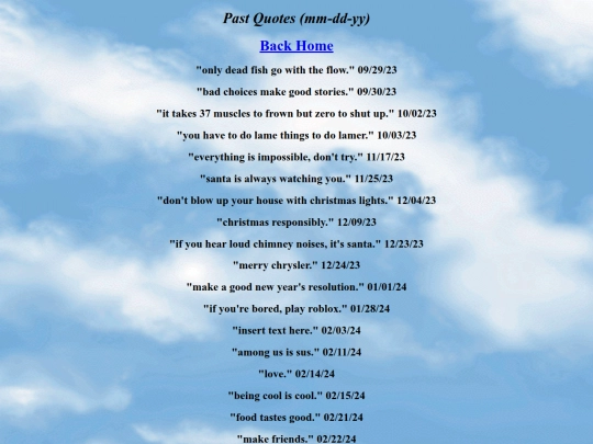 pastquotes screenshot
