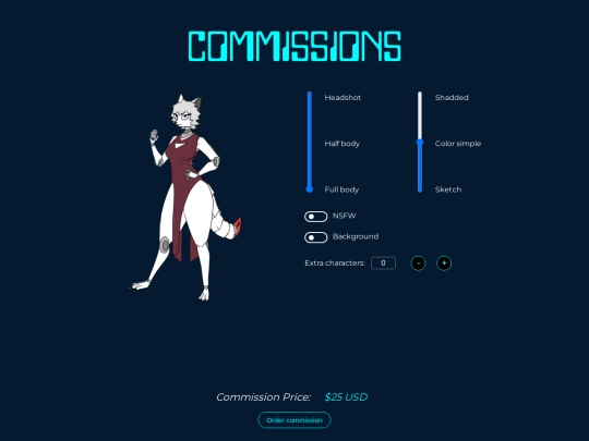 commission screenshot