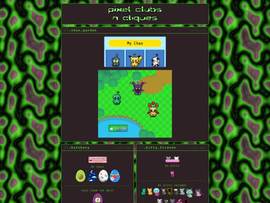cliques screenshot
