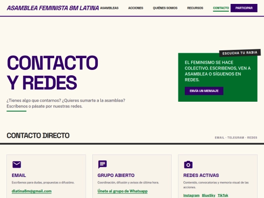 contacto screenshot