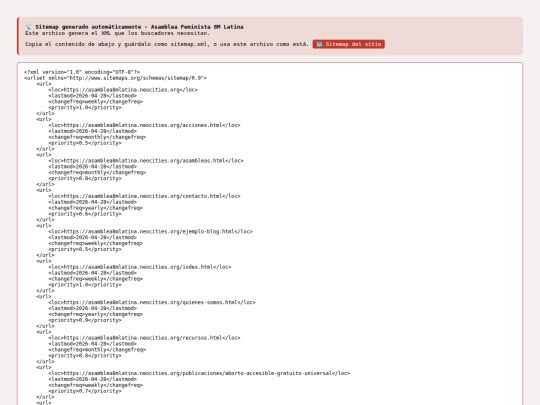 sitemap-generator screenshot