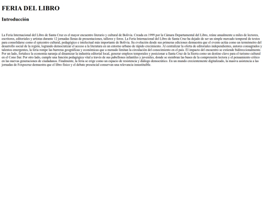 feria del libro screenshot
