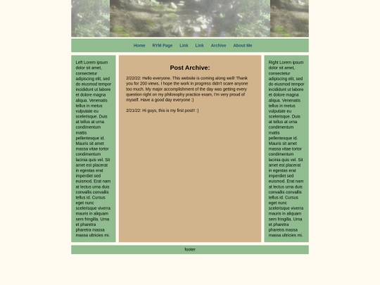 Archive screenshot
