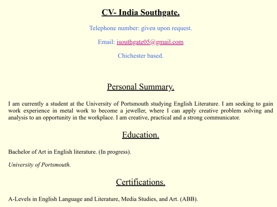 cv screenshot
