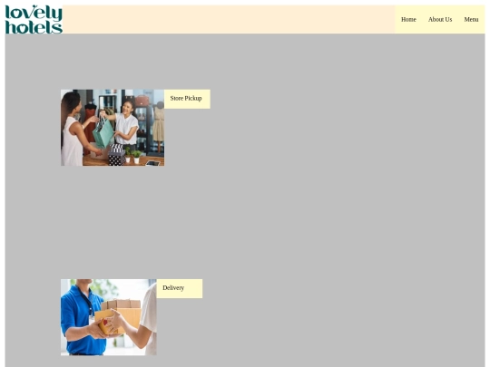 Delivery screenshot