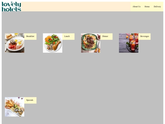menu screenshot