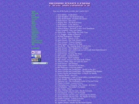 books/2021 screenshot