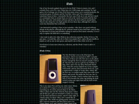 ipods/frame screenshot