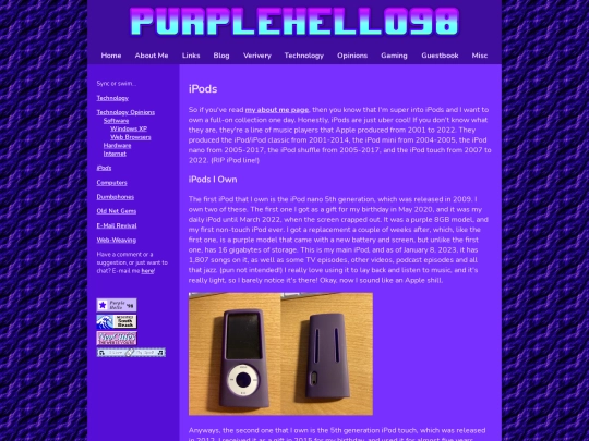 ipods/new screenshot