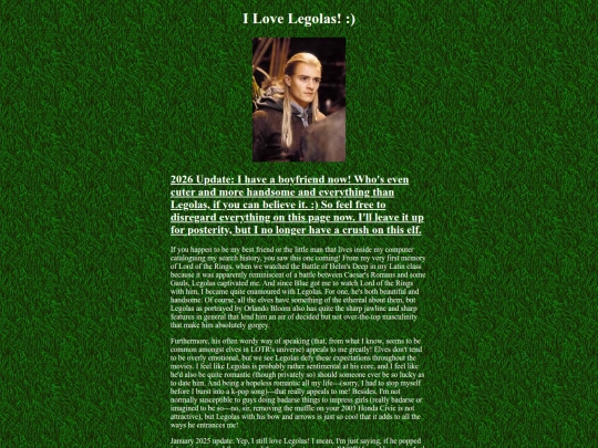 legolas/frame screenshot