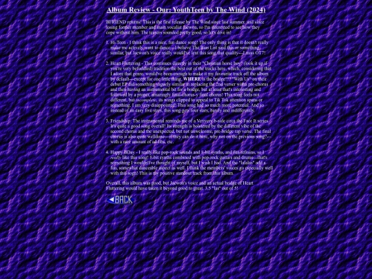 music/album/our-youthteen/frame screenshot