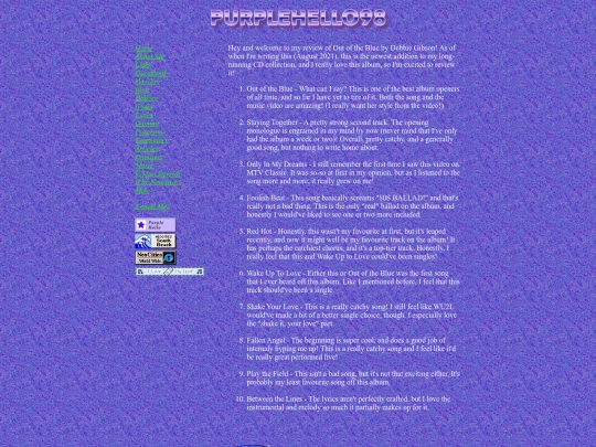 music/album/out-of-the-blue screenshot