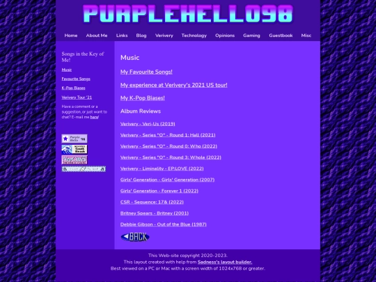 music/new screenshot