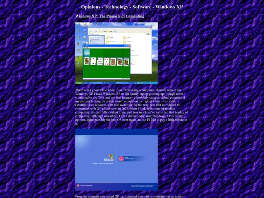opinions/tech/software/windowsxp/frame screenshot