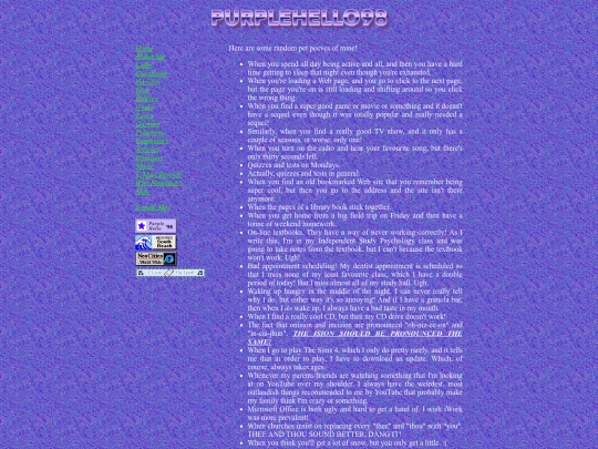 pet-peeves screenshot