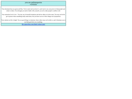 quiz-results/colour screenshot
