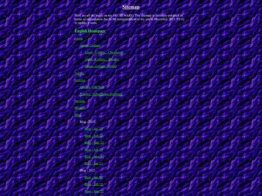 sitemap/frame screenshot