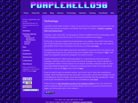 technology screenshot