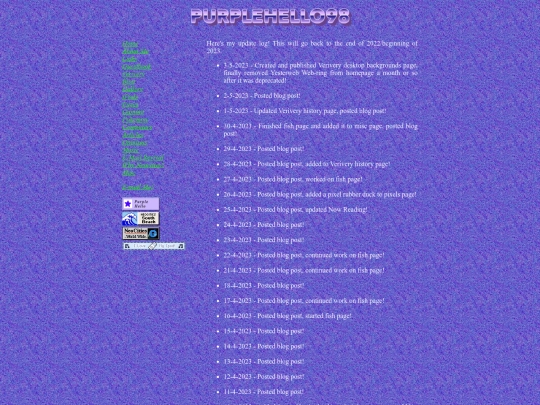 updates screenshot