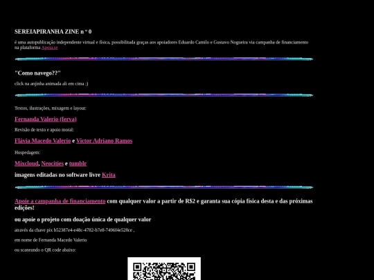 zine0/info screenshot