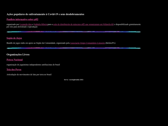 zine0/links screenshot