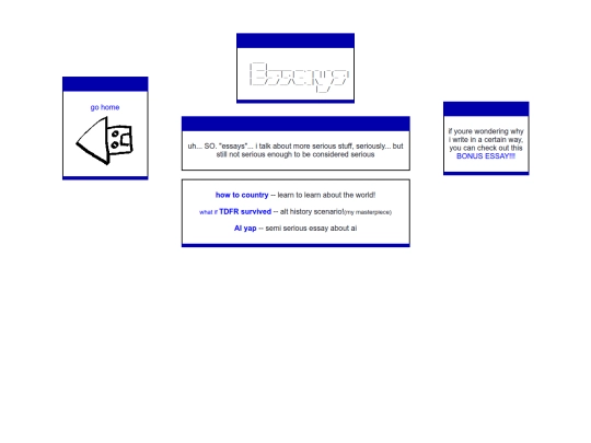 essays screenshot