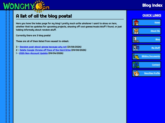 blog screenshot
