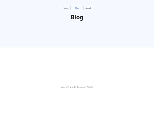 blog screenshot