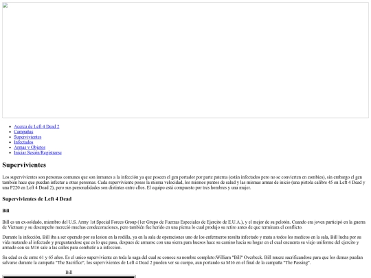Final/supervivientes_infectados/Supervivientes screenshot