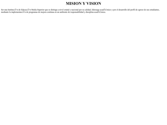 MISIONYVISION screenshot
