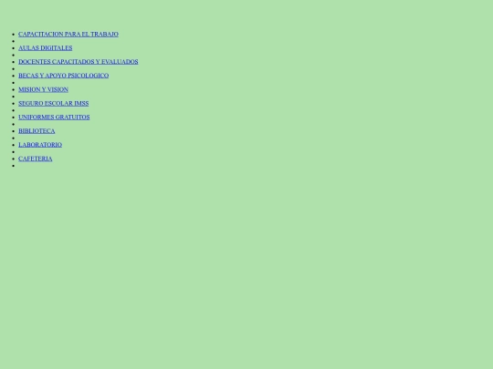 menu screenshot