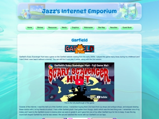 garfield screenshot