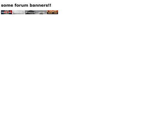 forumbanners screenshot