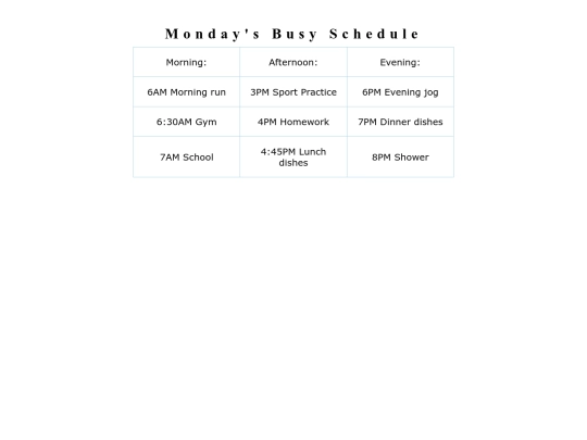 Stylish Schedule Assignment/stylishschedule screenshot
