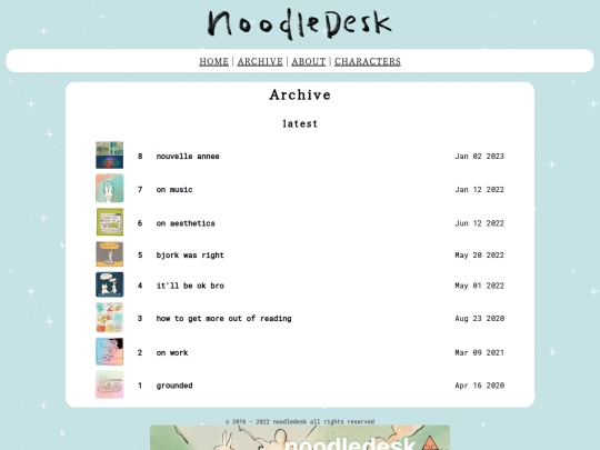 comic/archive screenshot