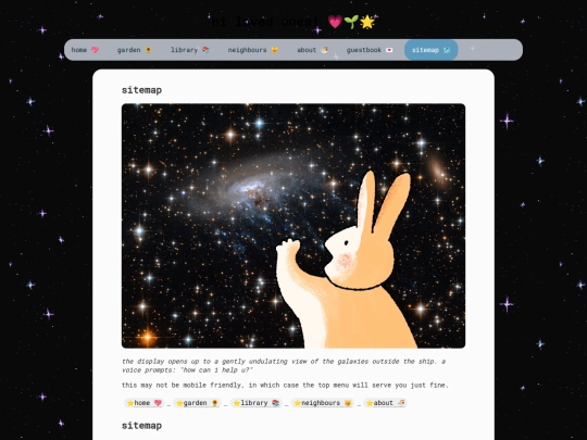 sitemap screenshot