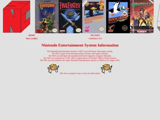 nesinfo screenshot
