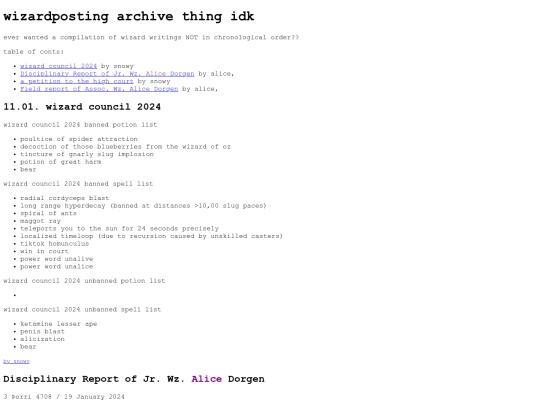 writing/wizardbureaucrazy screenshot