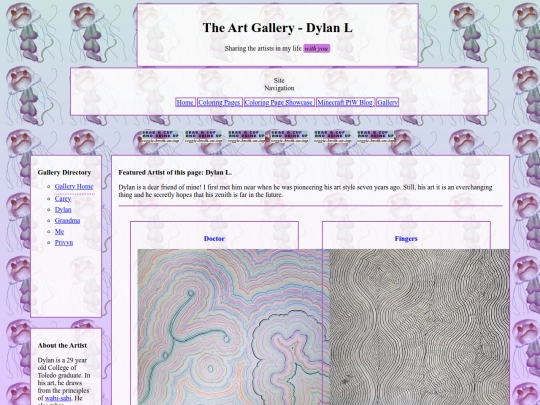 gallery/Dylan/Artist-Dylan screenshot