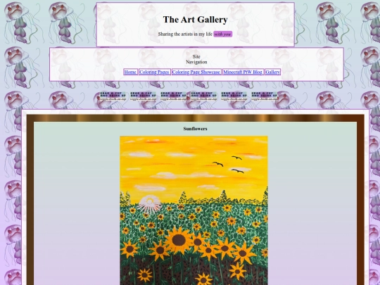 gallery/Grandma/sunflowers screenshot